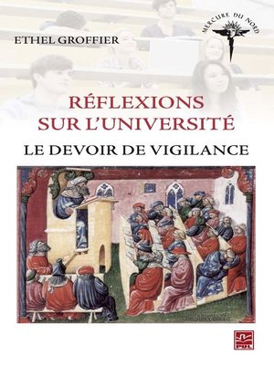cover image of Réflexions sur l'université
